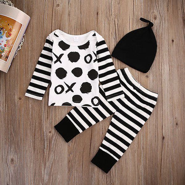 

3pcs/set new 2016 baby boy clothing set boy girl long sleeve t-shirt+pants 3pcs boys clothes newborn infant suit, Pink;blue