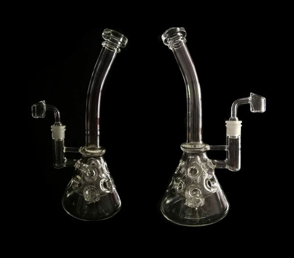 2020 Fab egg beaker Vetro Bong esosfera Matrix perc Fumo d'acqua Tubi Dab rig olio Rigs Bong Beaker Base bong seme della vita perc copia