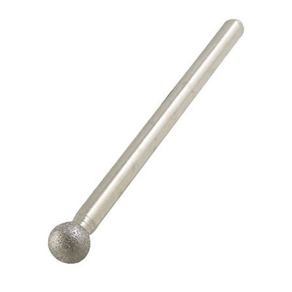 

10 pcs 5mm ball nose m shank diamond mounted point grinding bits
