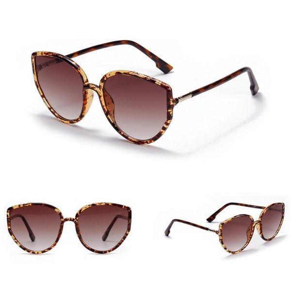 

ladies big frame vintage cat eye sunglasses vintage female eyeglass womenretro eyewear, Blue
