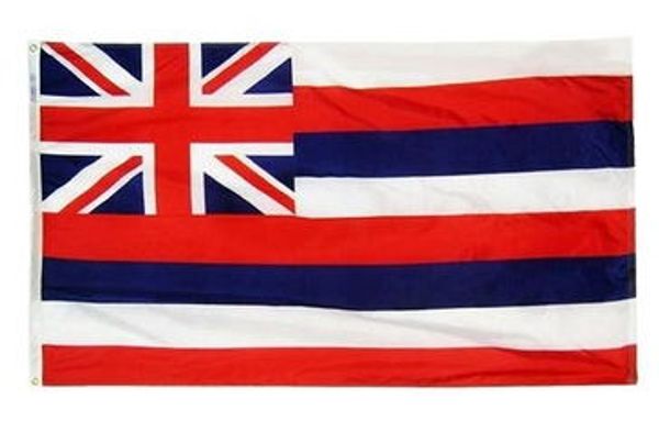 

2ft*3ft hawaii flag, hawaiian sovereignty banner 100% polyester flag, factory direct sales, price concessions