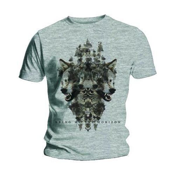 

bring me the horizon 'wolven grey marl' t-shirt - new & official