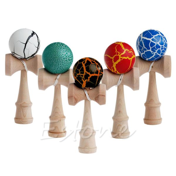 

трещины pattern игрушка bamboo kendama лучшей деревянные дети развивающие игрушки y200428