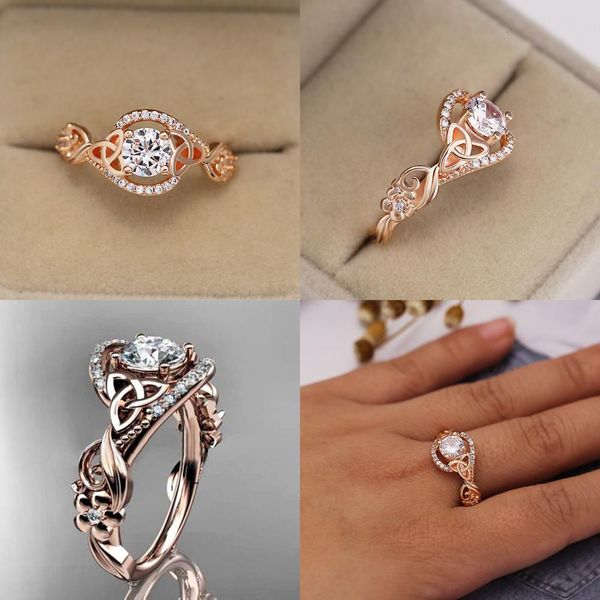 

18 woman fund flower engagement originality leaf ring ornaments silver wedding for women k nail rings jewelry