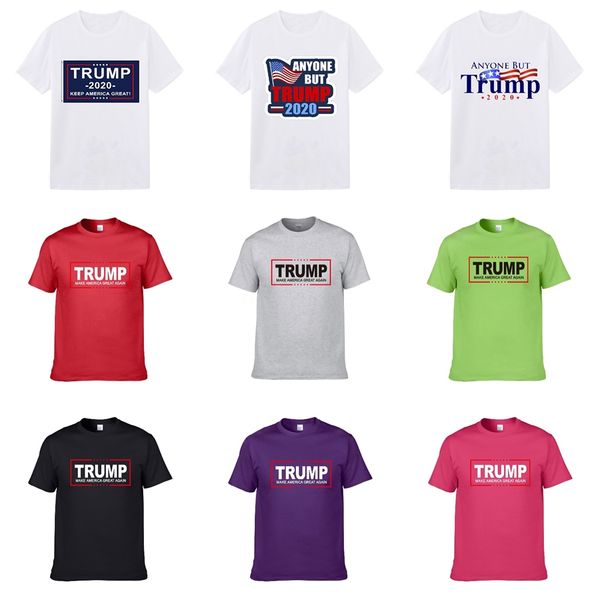 

men summer designer trump t shirts brand tshirts with branded letters fashion short sleeve luxury breathable tees mens clothes size s-2x, White;black