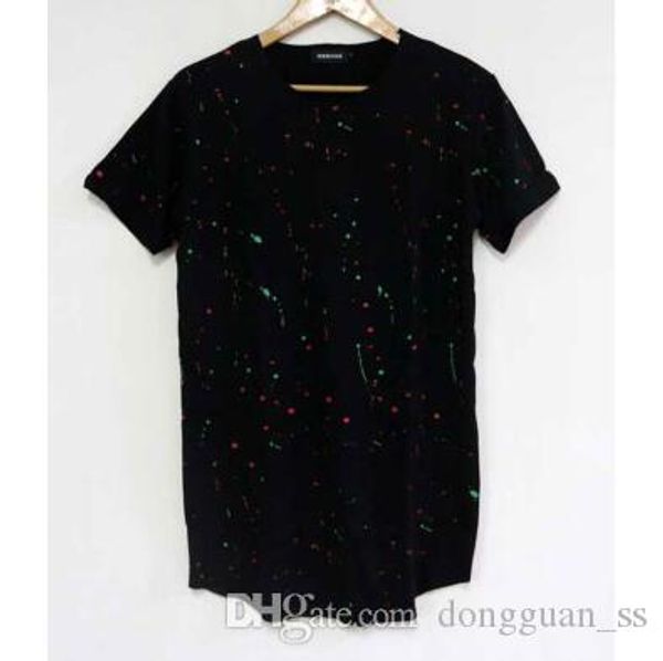

men black white t-shirt hip hop zip hiphop dancer rapper t-shirt cotton t-shirt men clothing, White;black