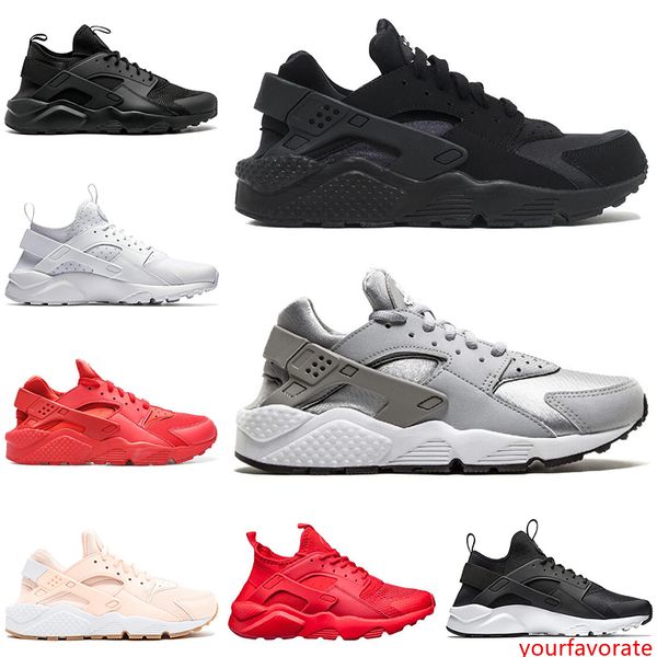 

new huarache run ultra 1.0 4.0 running shoes men women triple black white red huaraches outdoor mens trainers sports sneakers