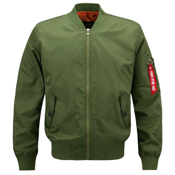 

2019 ma1 thin red black blue army green motorcycle ma-1 pilot air men bomber jacket,8807, Black;brown