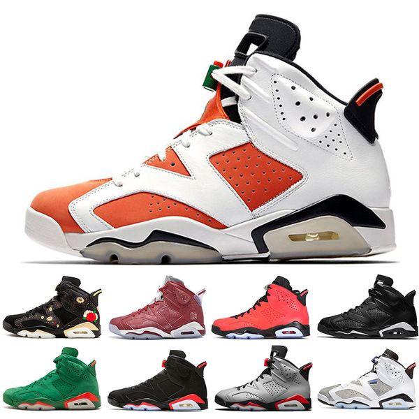 

Newest 2019 Infrared Bred VI 6 6s Mens Basketball Shoes 3M Reflective Bugs Bunny Tinker Hatfield Black Cat Flint Men Sport Sneakers Designer