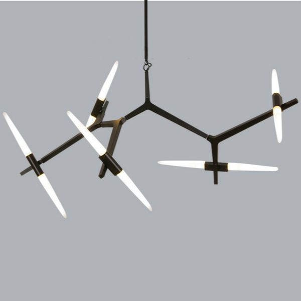 

Современные люстры современный светильник для столовой гостиной подвесные светильники свободно дизайн стекло / акриловый оттенок