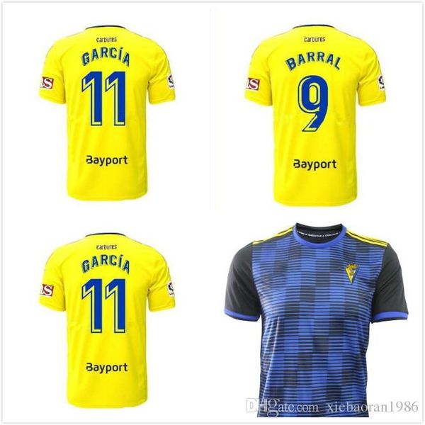

New cadiz occer jer ey 1819 cÃ¡diz home away jer ey perea fernandez cami eta barral alvaro aketxe garcia mauro jona football hirt