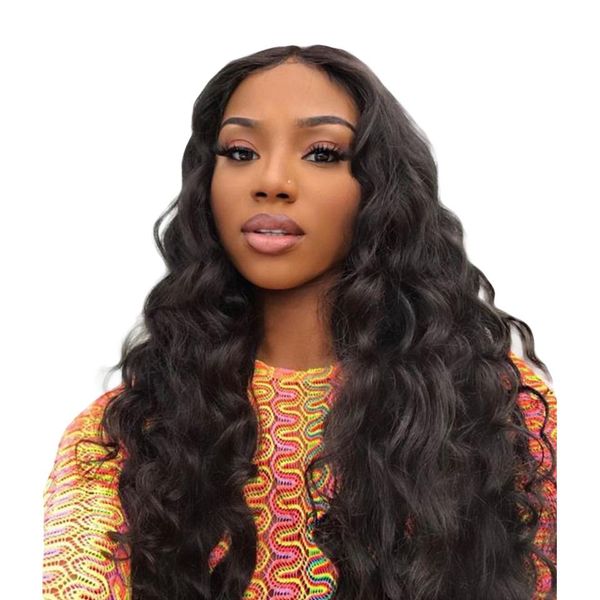 

body wave wig 13x4 deep part lace front human hair wigs for black women malaysia remy full ends pre plucked with baby hair
