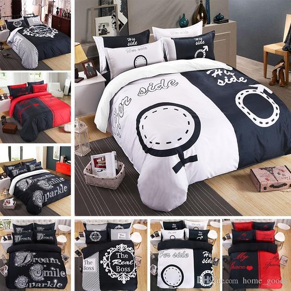 Simple 3d Couple Bedding Sets Printed Bedroom Home Textile Quilt Cover Pillowcase Duvet Cover Wedding Decoration Bedlinen Camouflage Bedding Coverlets