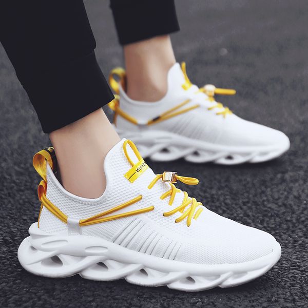 

2020 men's fashion shoes, breathable white fabric sneakers, men's shoes, dad shoes