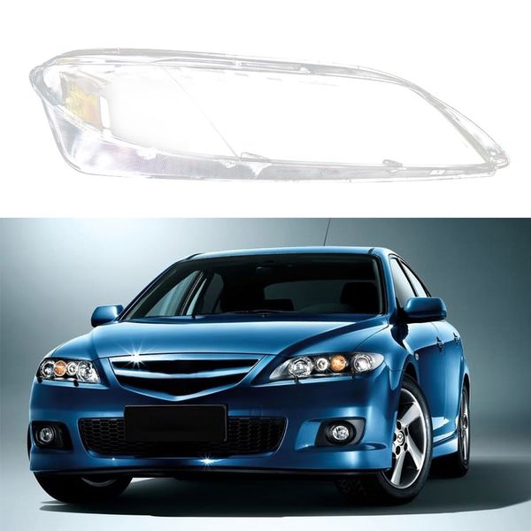 

car headlight lens glass cover lampshade bright shell repalcement for 6 2003 2004 2005 2006 2007 2008