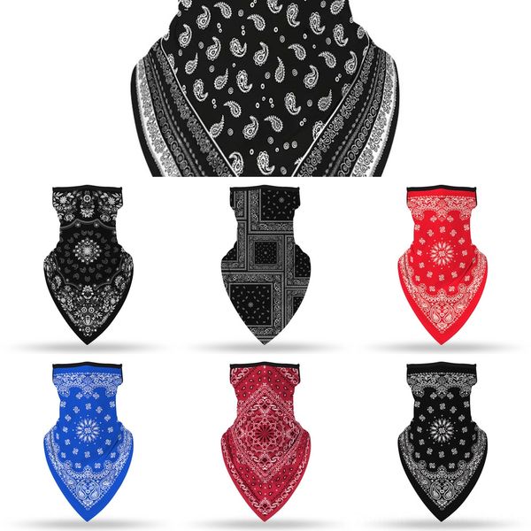

xd4dm new skeleton mask outdoor sports scarf motorcycle bicycle scarf ski neck collar halloween party role play full face masks, Black