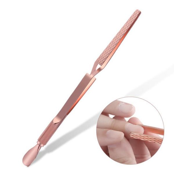 

nail shaping clip cuticle pushers easy to use double-headed dead skin pusher nail art tool