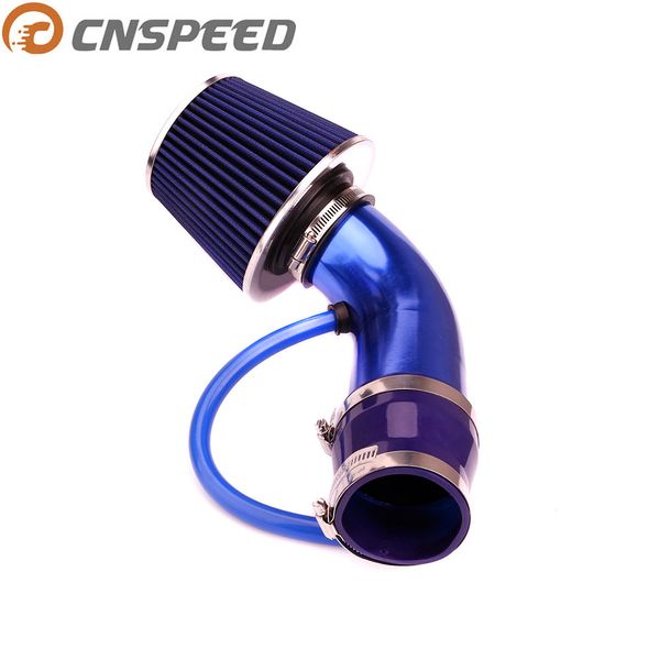 

cnspeed universal air filter 3" inch 76mm + air filter cone car styling accessories intake height high flow cone cold