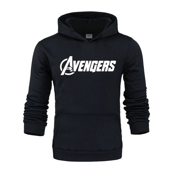 

new marvel 4 endgame quantum realm cosplay costume hoodies men hooded game sping thin sweatshirt jacket, Black