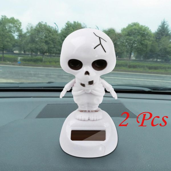 

2pcs солнечных танцы хэллоуин swinging анимированного bobble dancer игрушка декор автомобили sep22 корабль падения