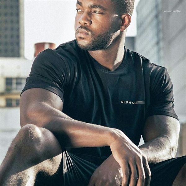 

мода спорт hoom одежда мужские летние desinger футболки круглый вырез с коротким рукавом письмо печати сплошной цвет, White;black