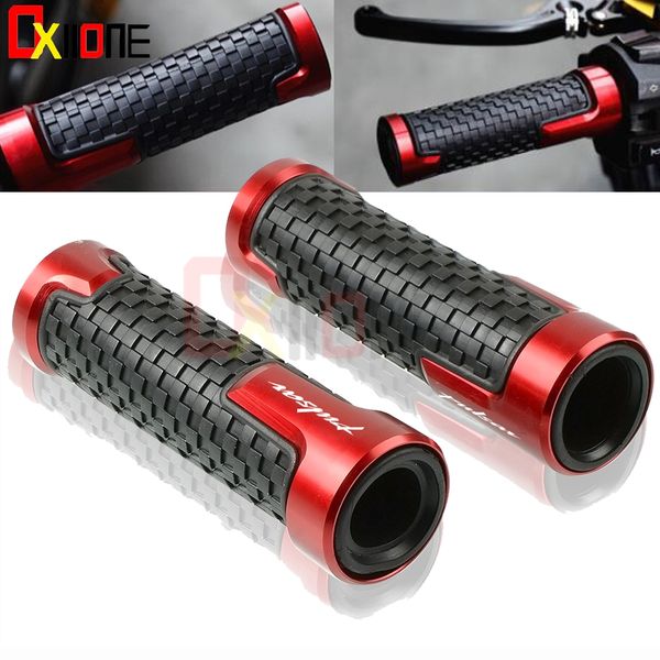 

handlebar rubber grip handle bar motorbike hand grips aluminium racing motorcycle accessories for bajaj pulsar 200 ns all years