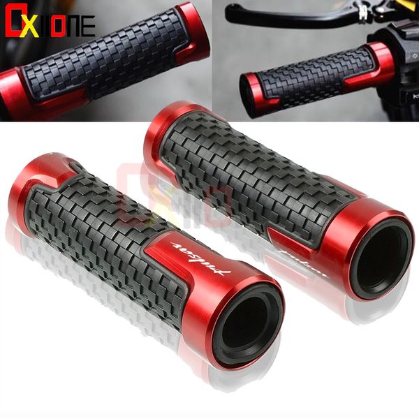 

handlebar rubber grip handle bar motorbike hand grips aluminium racing motorcycle accessories for bajaj pulsar 200 ns all years