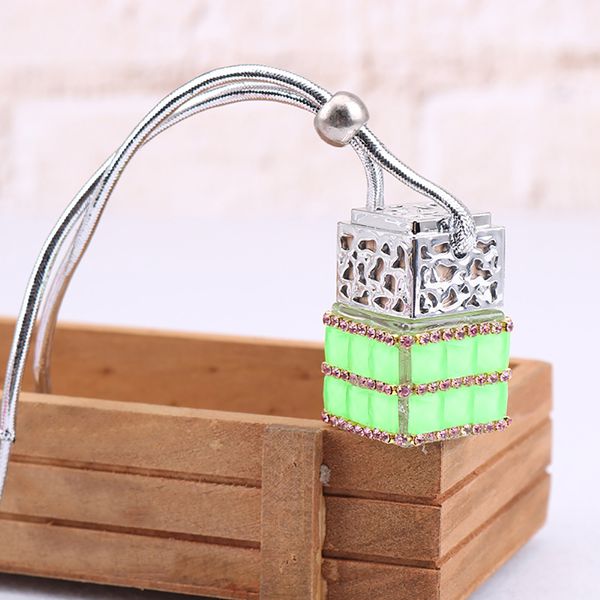 

car pendant diamond decoration empty perfume bottle hanging trim automotive interior suspension ornaments decor accessories gift