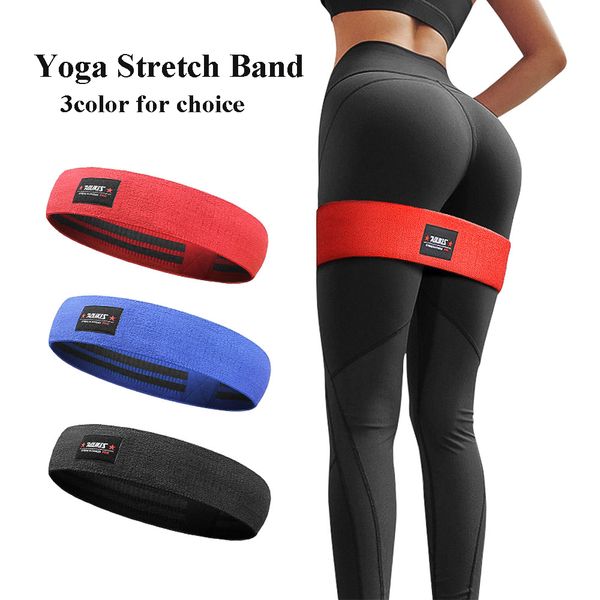 

men & women hip resistance bands booty leg exercise elastic bands for gym yoga stretching training fitness workout sports
