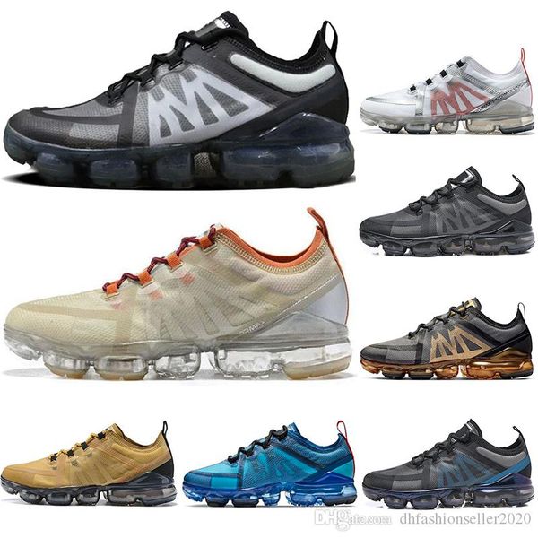 

summer 2019 air cushion brand shoes man sneakers canyon gold aluminum blue men women black red trainer sports running shoe 5.5-11