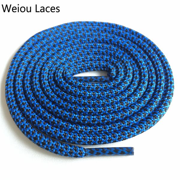 

wellace 4.5mm hiking two toned fashion rope laces replacement shoelaces polyester shoe strings round ropelaces kith new arrival 160cm, White;pink