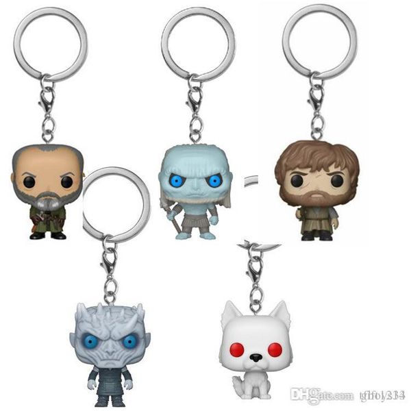 

lxh brandnew funko pocket pop keychain games thrones vinyl figure keyring toy funko pop