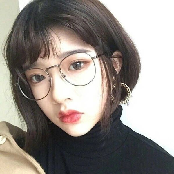 2020 Retro Small Round Frame Glasses Frame Female Korean Version