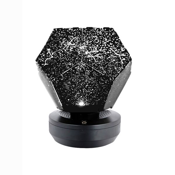 

night light 3d led flood light 3 color rotating sky projection lamp bedroom star romantic lamp night light creative gifts d10