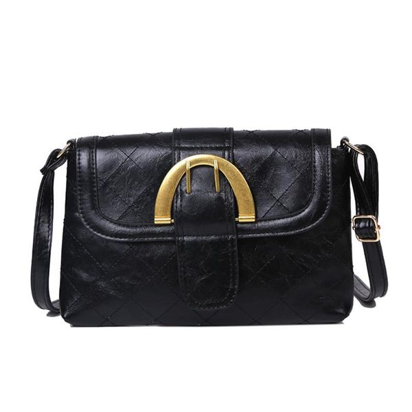 

women fashion lattice pattern women shoulder messenger bag leather solid color ladies shopping totes for female crossbody bags