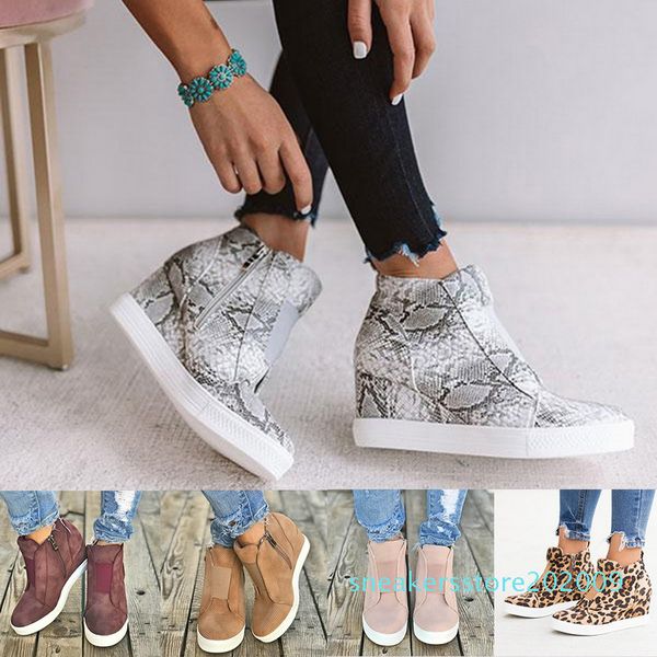

oeak women's short boots casual shoes for buckle shoes ladies 2019 new fashion s09, Black
