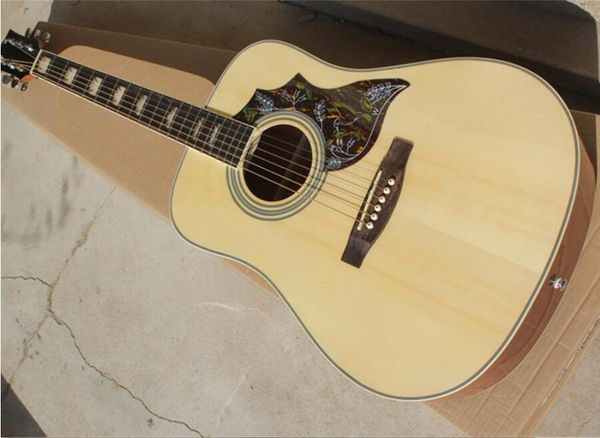 

j185 41 " фанера народная акустическая гитара ель панель красного дерева задняя боковая панель, бесплатная доставка