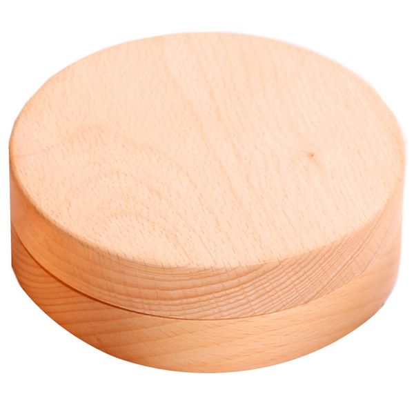 

круглый diy wood crafts кольцо серьги контейнер дело ювелирные изделия хранения персонализированных свадебные обручальное деревянные кольцо, Pink;blue