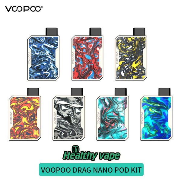 

100% оригинальный voopoo перетащить комплект нано стручок встроенный аккумулятор с 750mAh емкость чипа гена стручок в наличии
