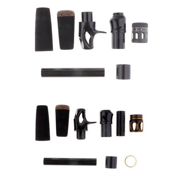 

2 sets split grip spinning rod handle kit rod building