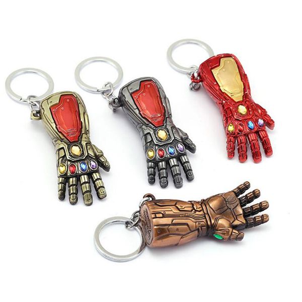 2019 Avengers Endgame Iron Infinity Gauntlet Keychain 2019 New Avengers 4 Thanos Iron Man Glove Alloy Key Chain Toys B From Roseliu 133