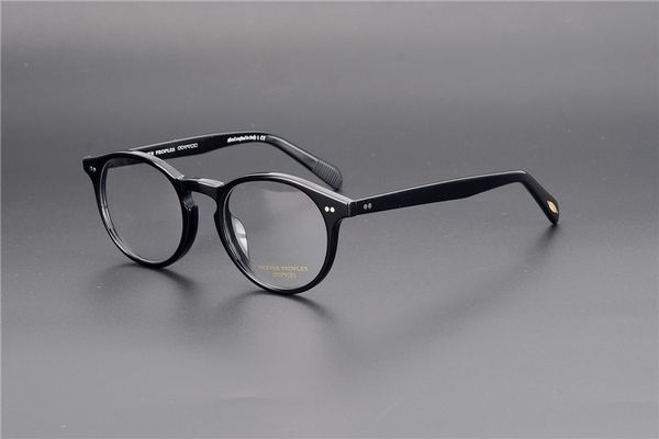 Atacado-retro adesivo óculos moldura Mulheres prescrição de óculos Homens ópticos Eye Glasses Quadro OV5241 Óculos óculos de armação