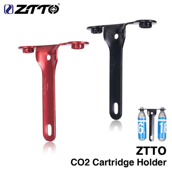 CO2 Cartouche Holder Mountain Bike Bottle Cage Route Bouteille V/élo Cage Route Lumi/ère Accessoires VTT Sports De Plein Air Noir