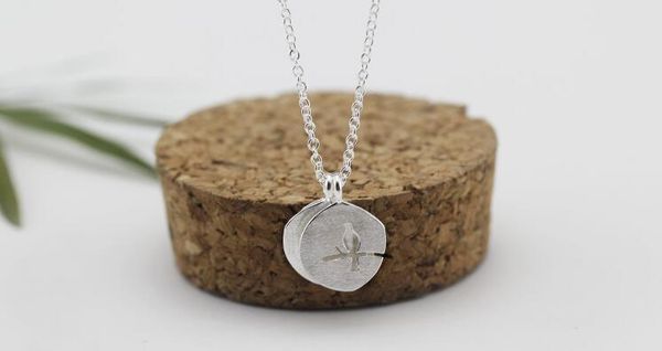 

yiustar pendant necklace link chain animal hollow bird charm necklace for women engagement gift syxl019, Silver