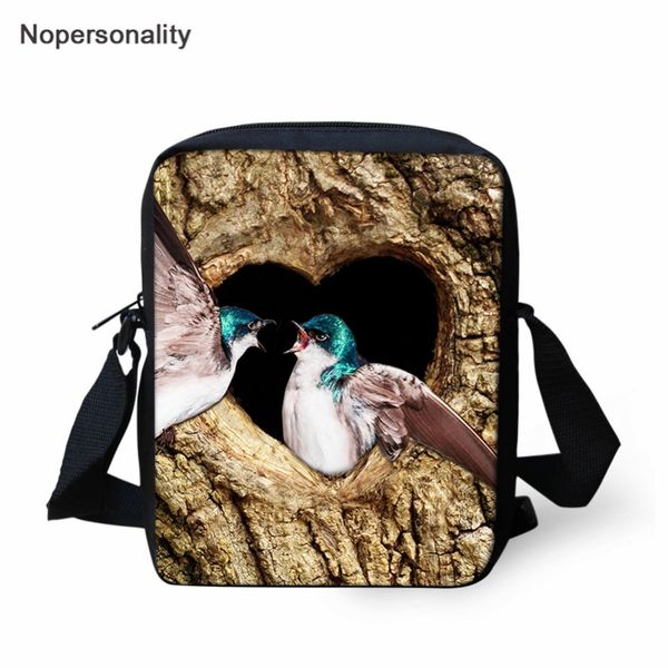 

nopersonality mini school bags little bird printing children crossbody bags kindergarten small book satchel
