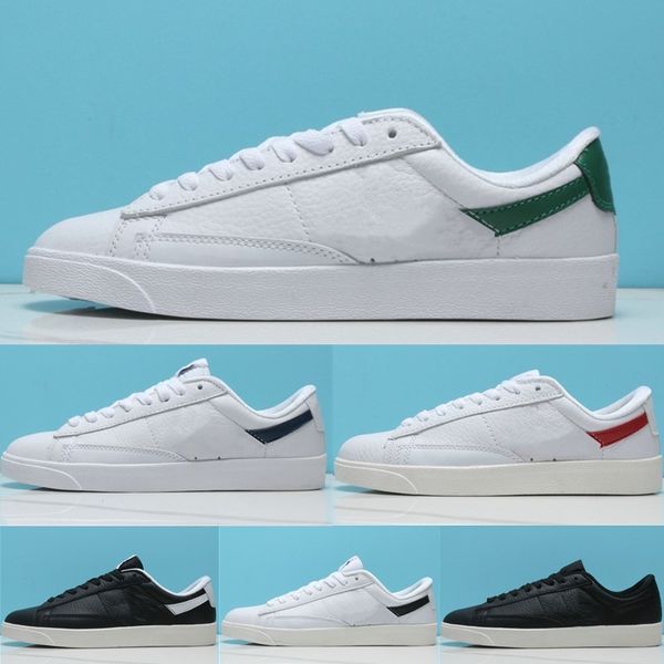 

New arrival men women Blazer Low cut Leather Skateboarding Shoes Couple Sneakers Outdoor Trainers sports shoes Free Shipping