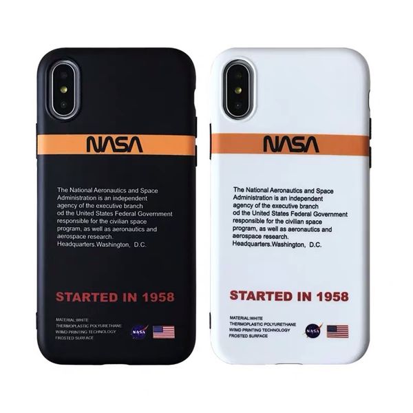 

us street trend astronaut space soft off silicon cover case for iphone 11 pro max 6 s 7 6s 7plus 8 8plus x xr xs white max phone coque