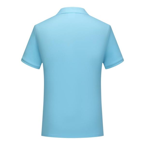 

light blue mens and women polo uniforms sd-cf-90 2019 summer fashion short-sleeved south american ice silk t-shirt, Black