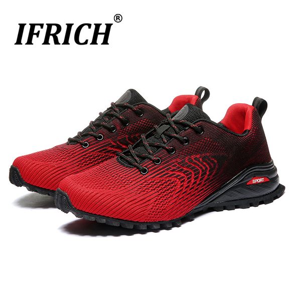

men's hiking shoes mountain climbing walking sneakers man trail trekking sport runing shoes for men waterproof hiking boot camp