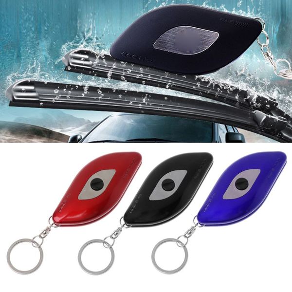 

car wiper repair tool windshield rubber strip windscreen blade restorer with keychain boneless wiper for car-styling accessories